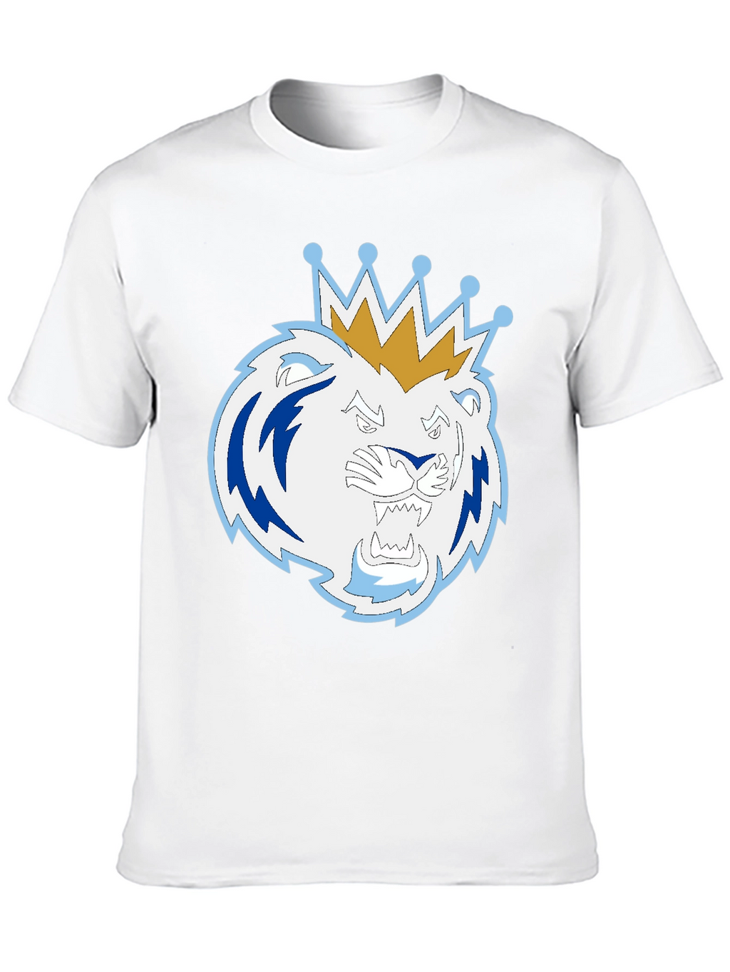 King Lion Graphic T-Shirt - Black Tee