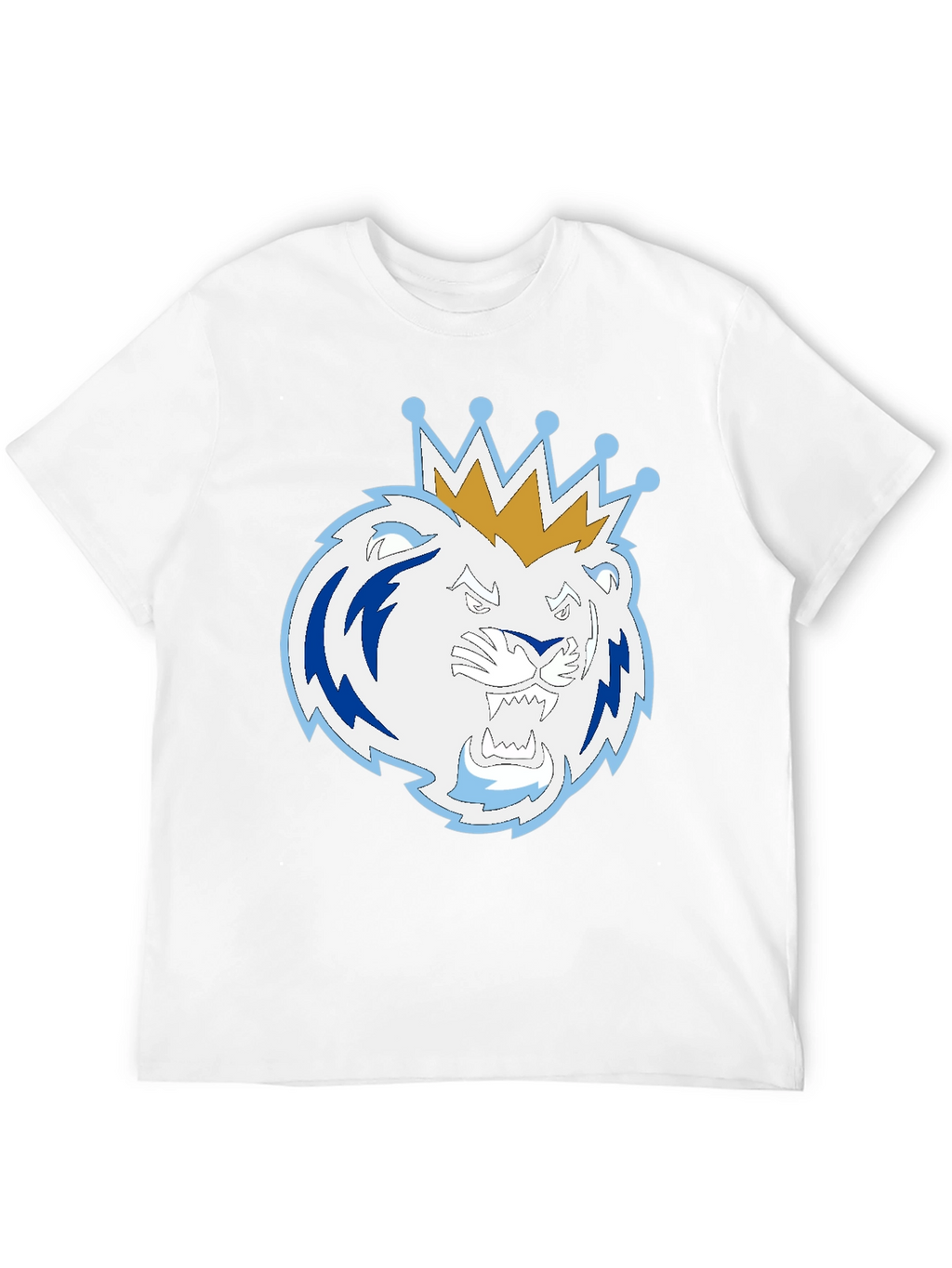 King Lion Graphic T-Shirt - Black Tee