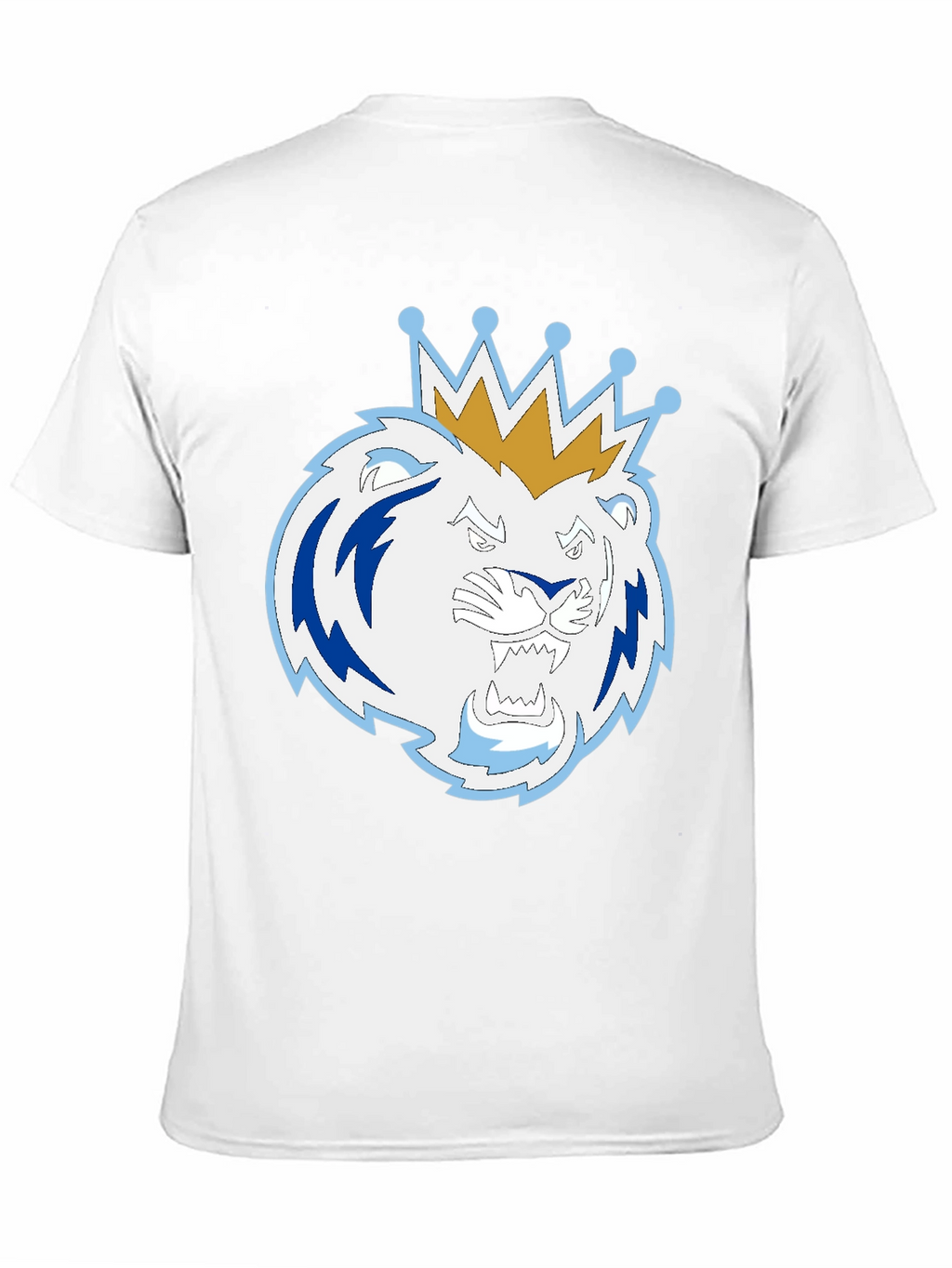King Lion Graphic T-Shirt - Black Tee