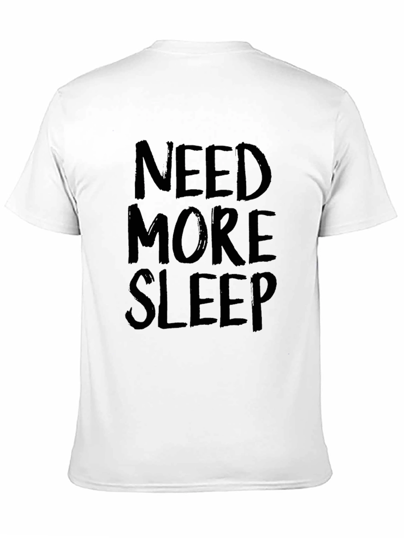 Need More Sleep Black Graphic Tee