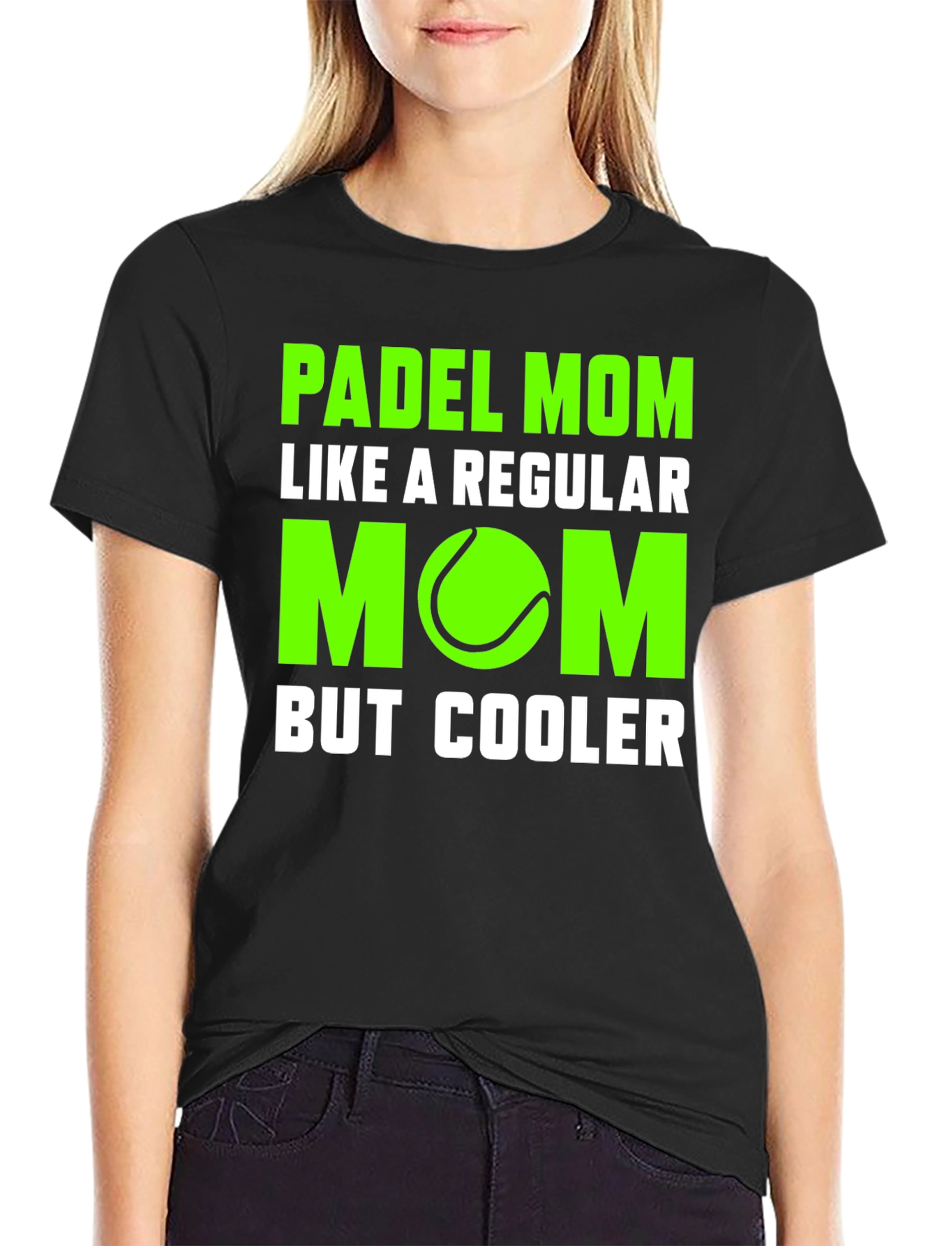 Padel Mom T-Shirt - Cool Tennis Lover Tee