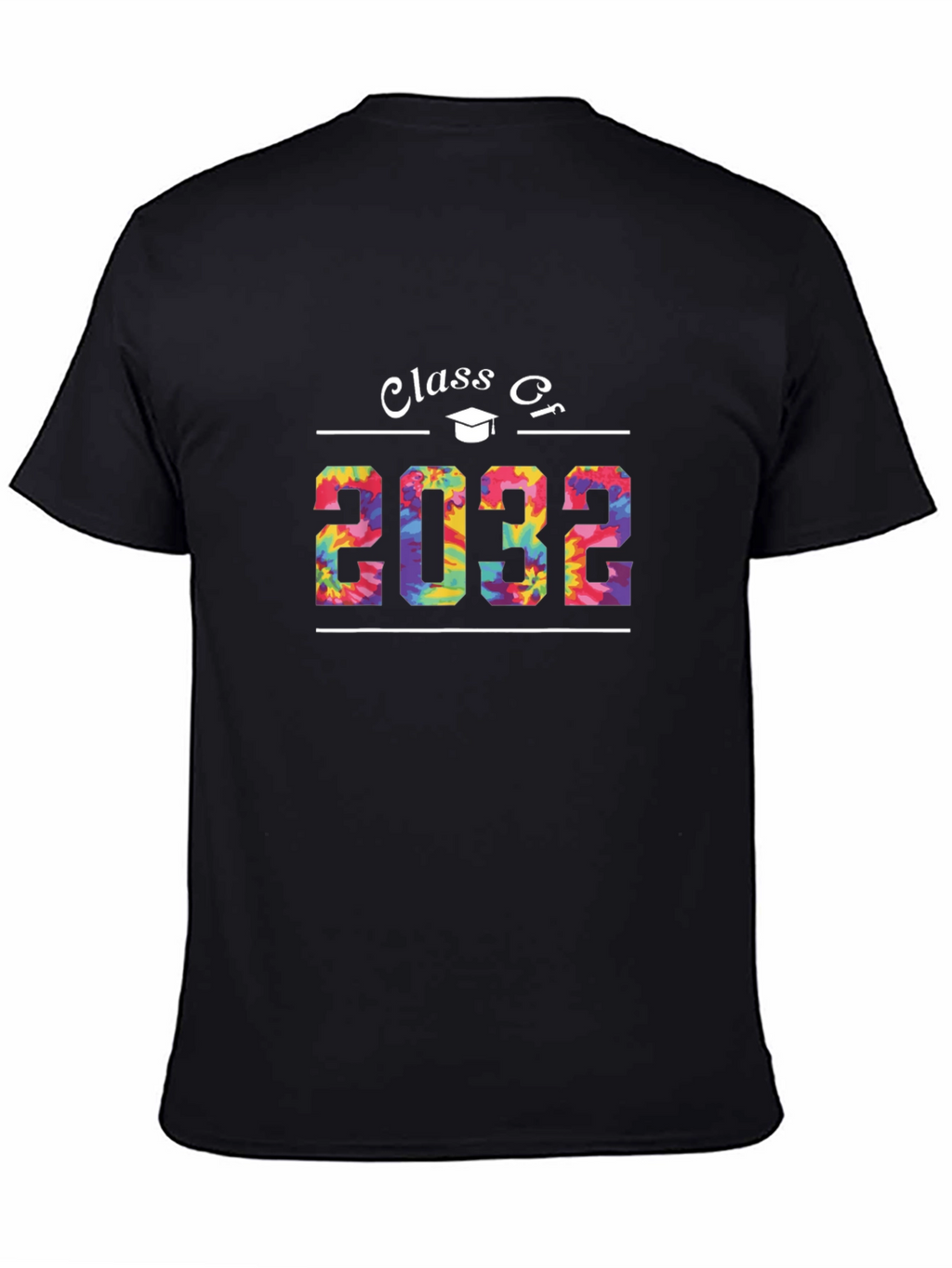 Class of 2032 Tie Dye Graduation T-Shirt