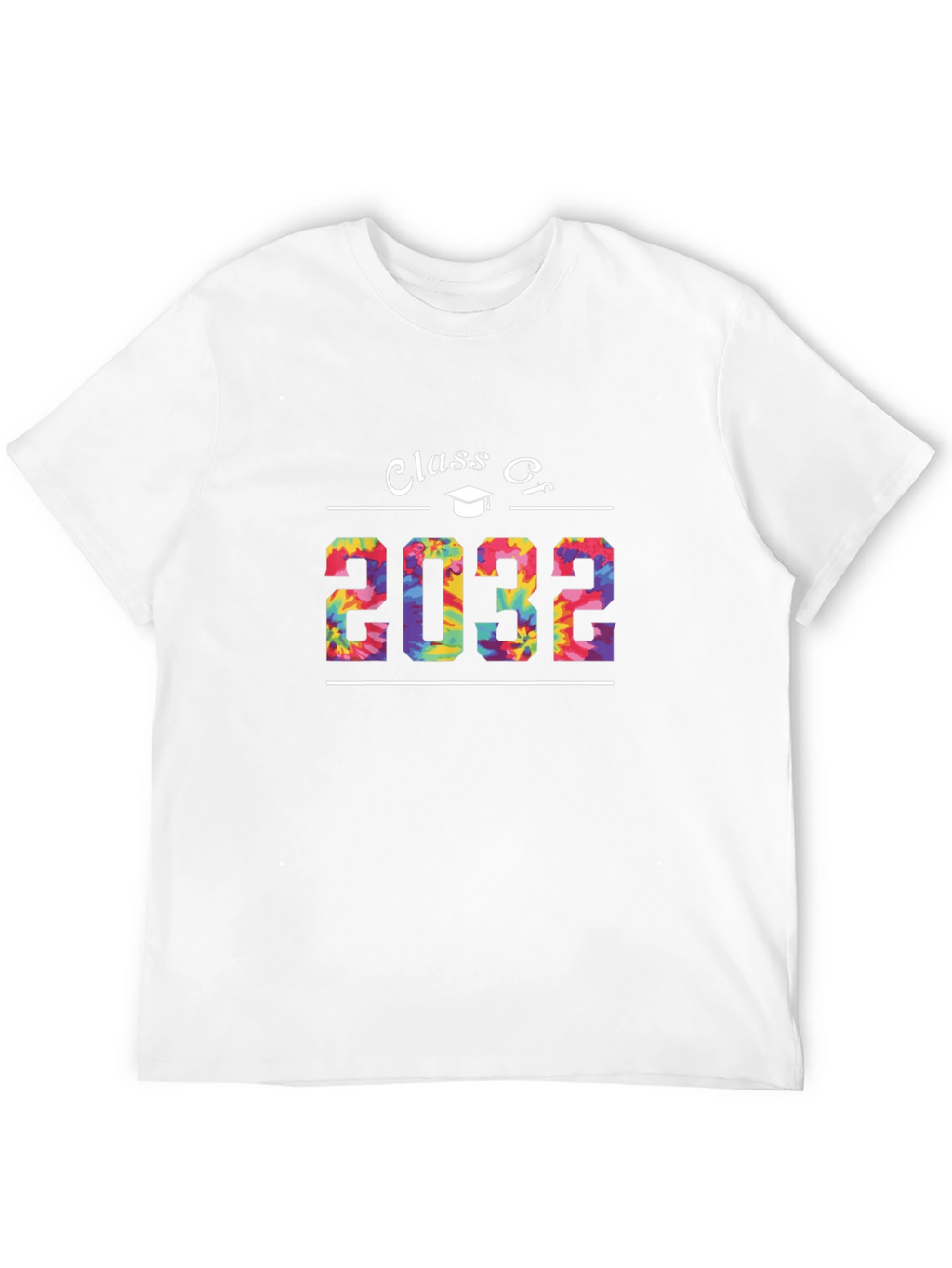 Class of 2032 Tie Dye Graduation T-Shirt