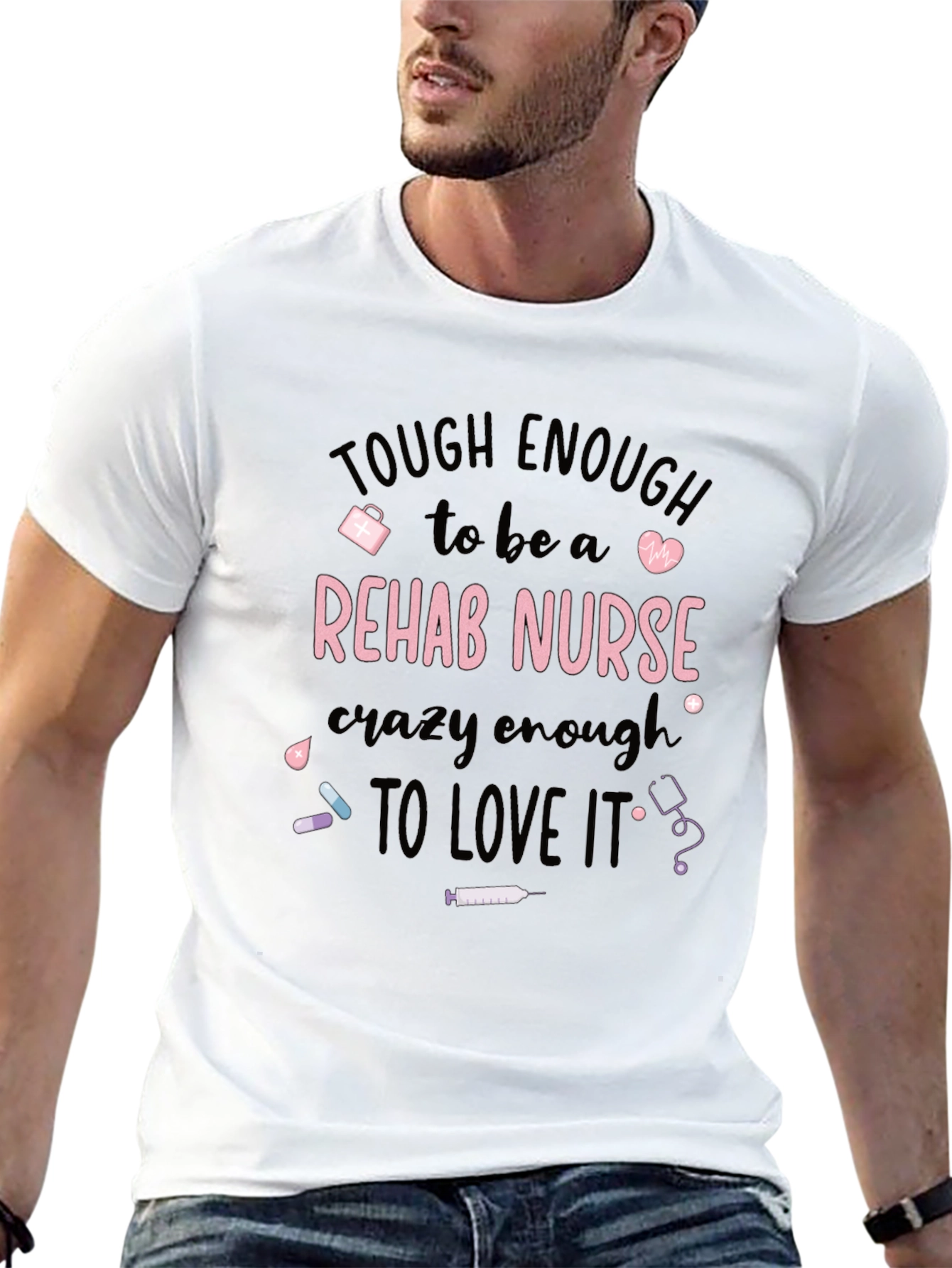 Tough Rehab Nurse T-Shirt