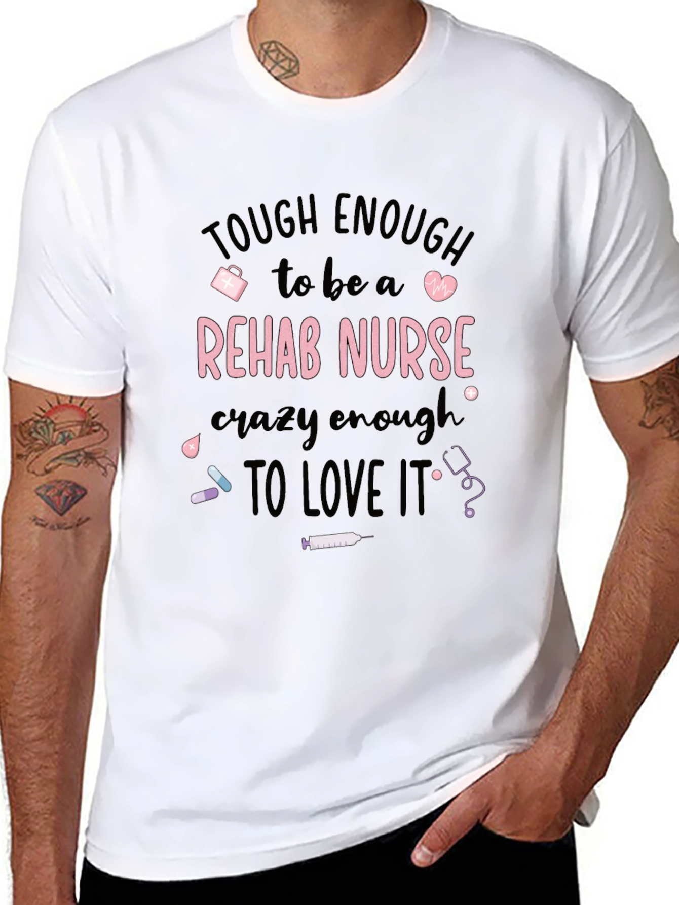 Tough Rehab Nurse T-Shirt