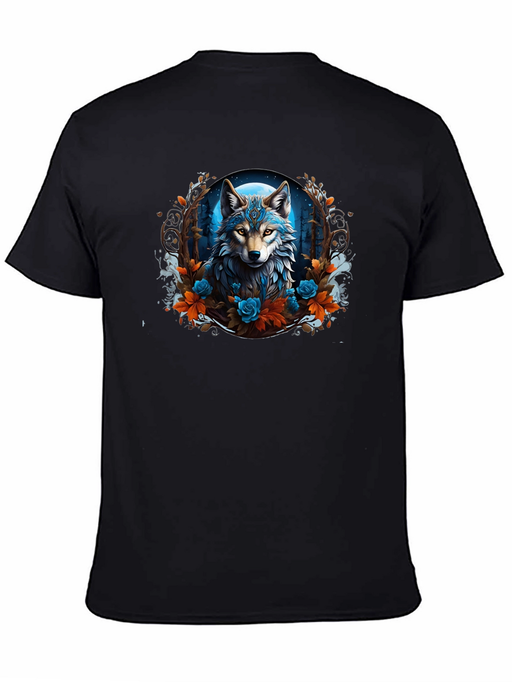 Wolf & Roses Graphic Tee