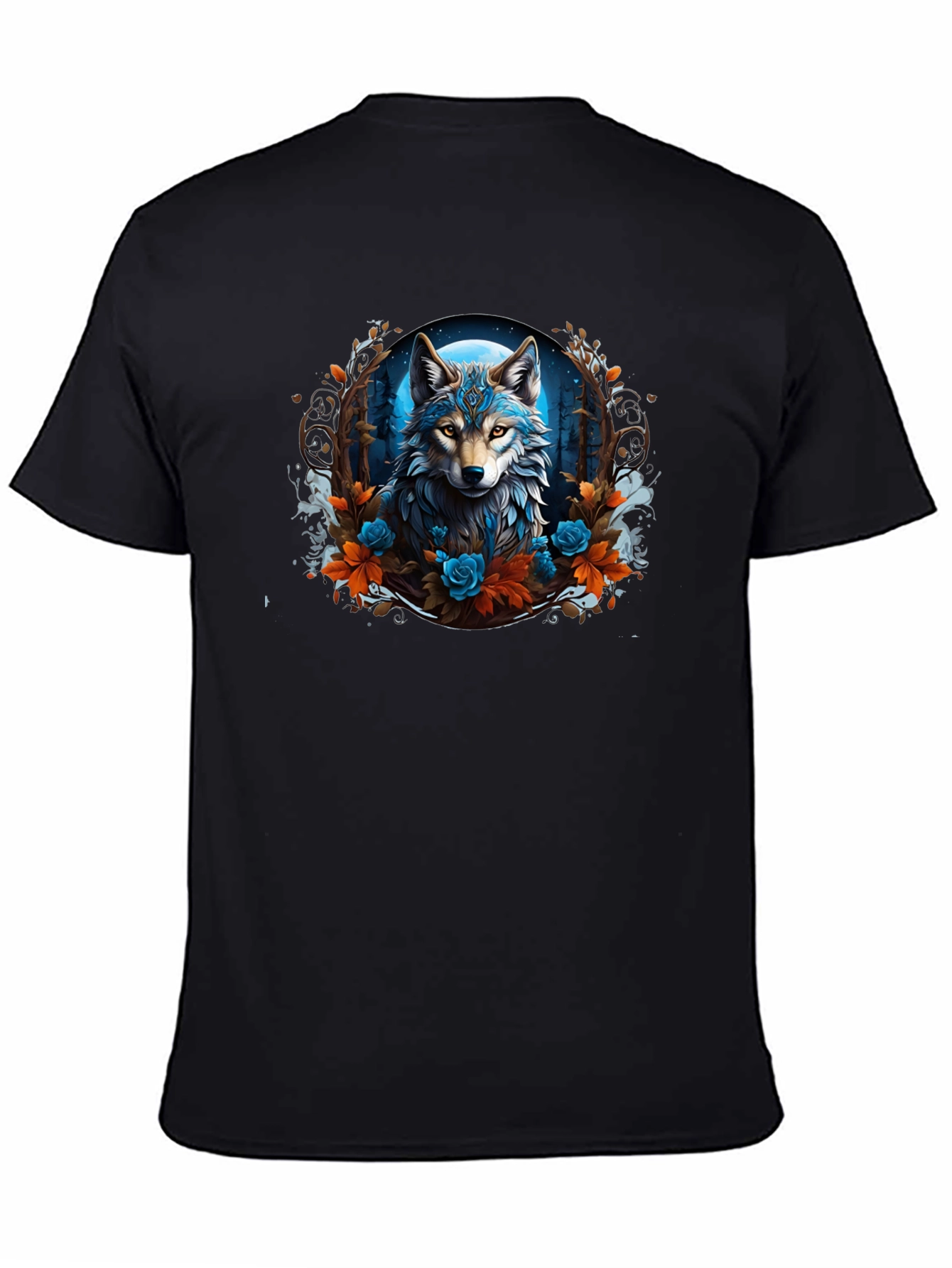 Wolf & Roses Graphic Tee