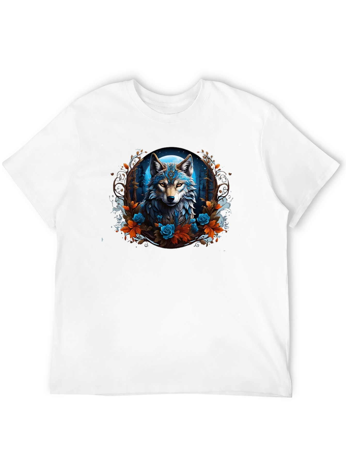 Wolf & Roses Graphic Tee