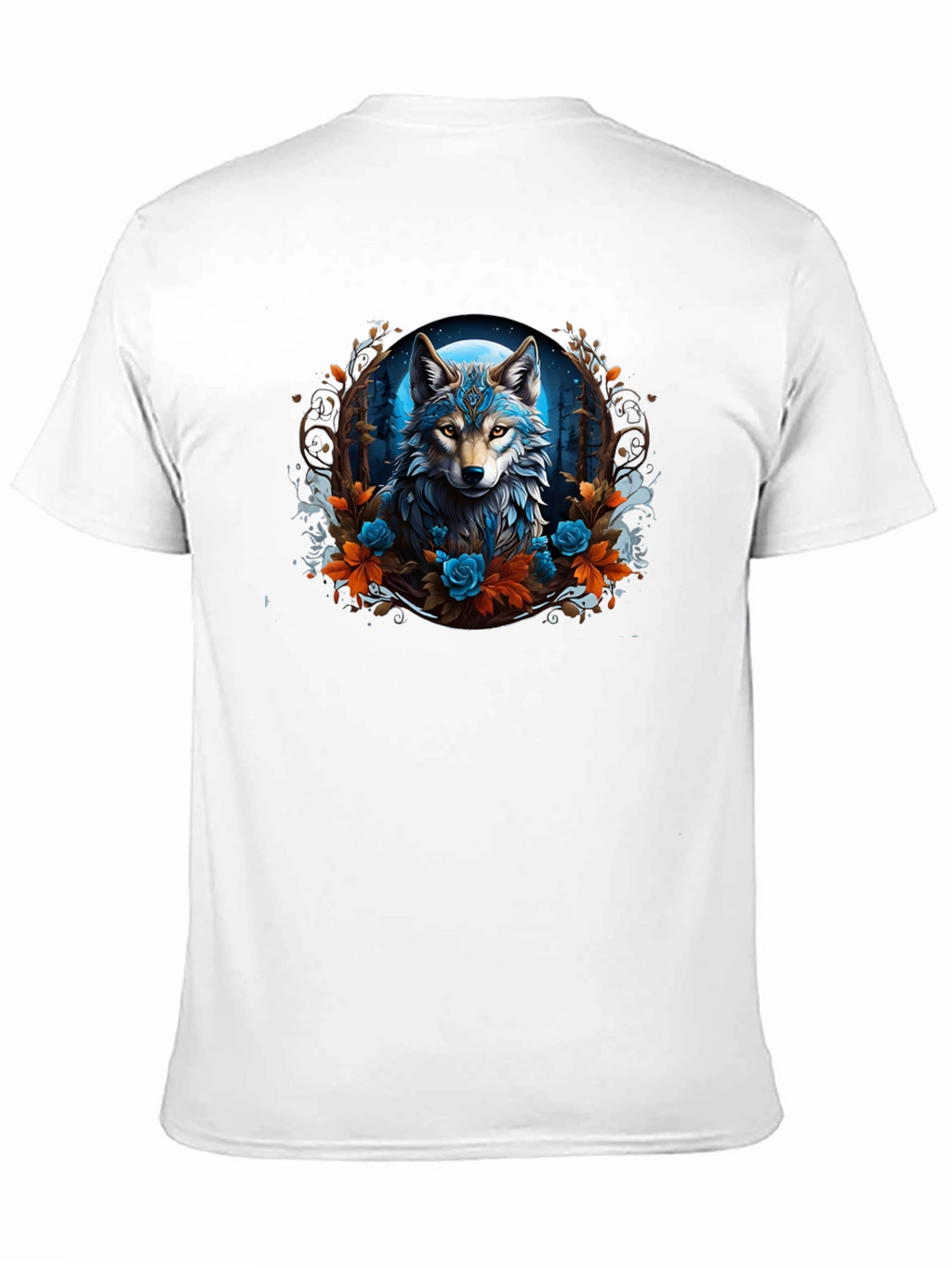 Wolf & Roses Graphic Tee