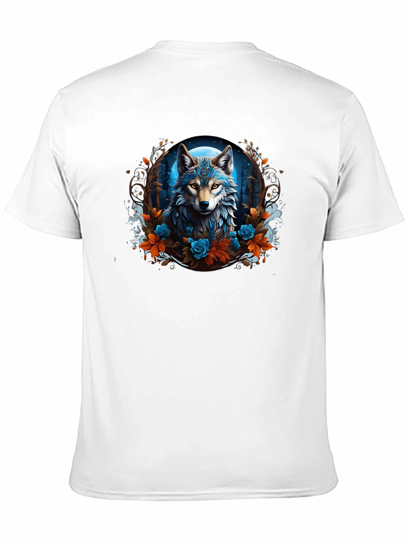Wolf & Roses Graphic Tee