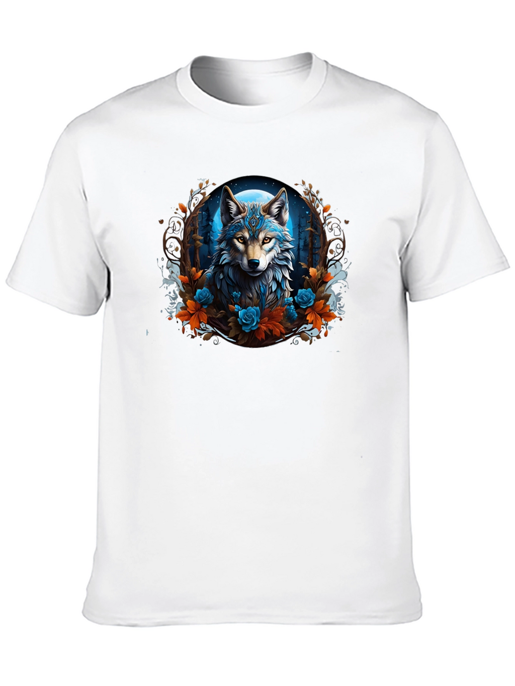 Wolf & Roses Graphic Tee
