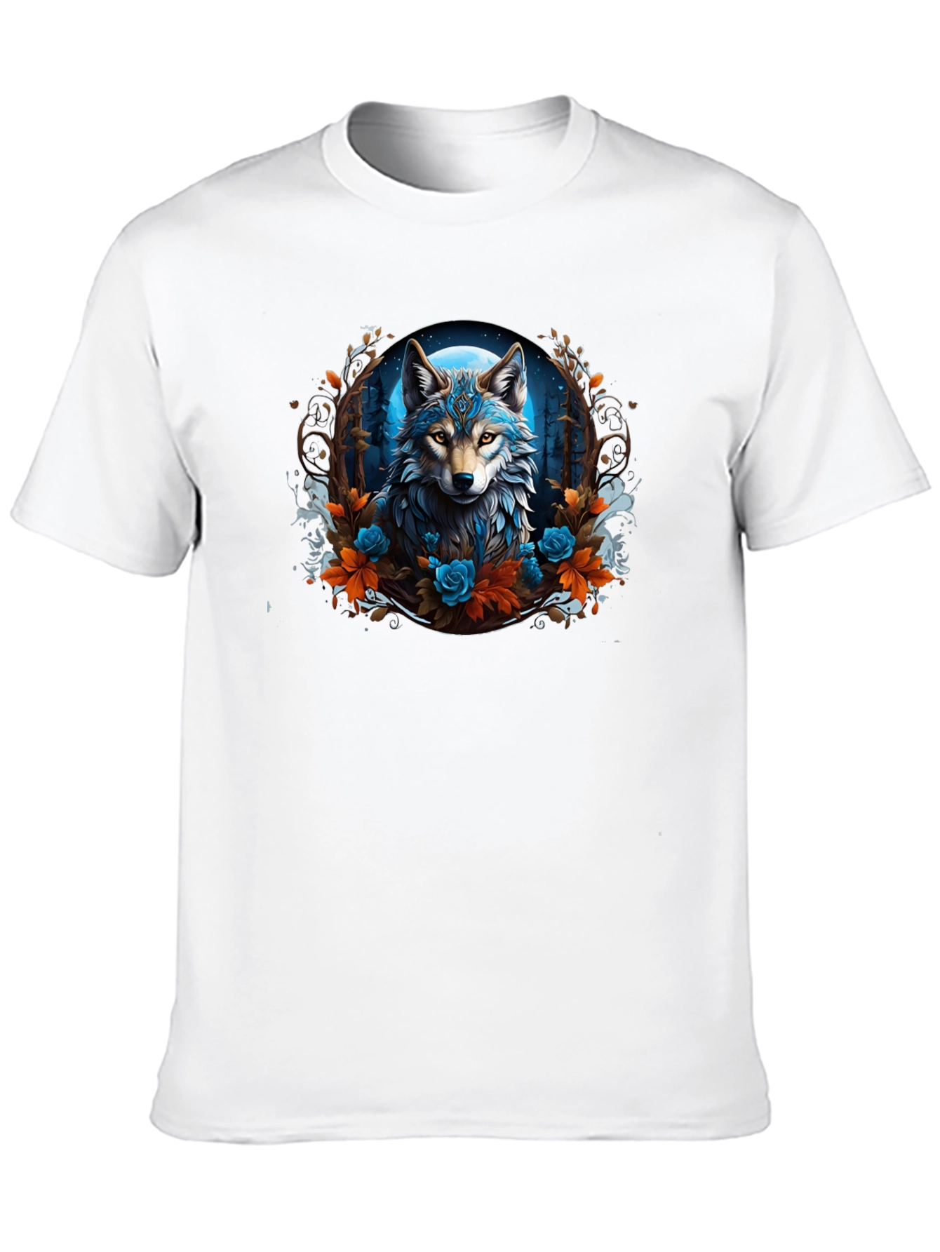 Wolf & Roses Graphic Tee