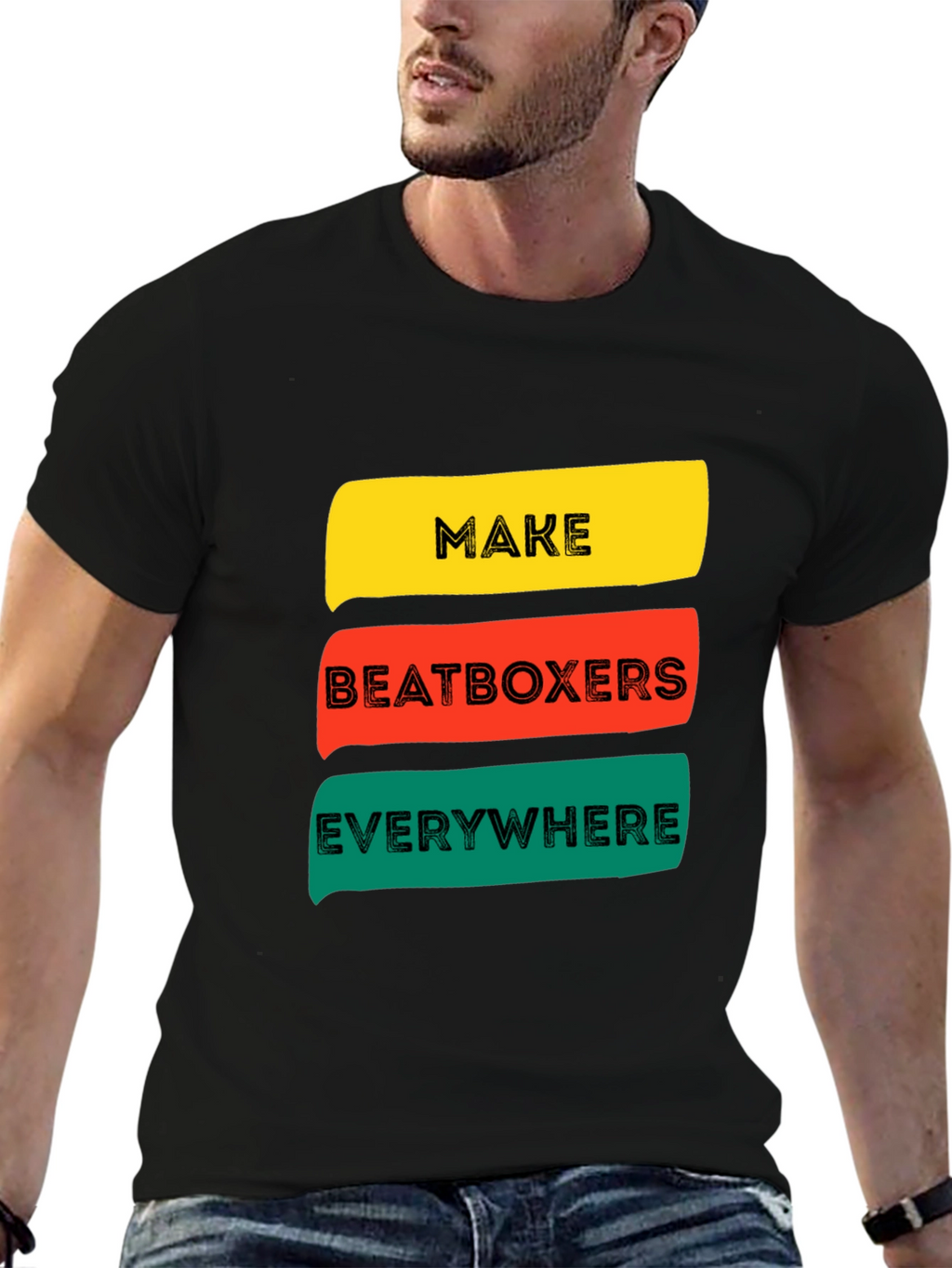 Make Beatboxers Everywhere Graphic T-Shirt