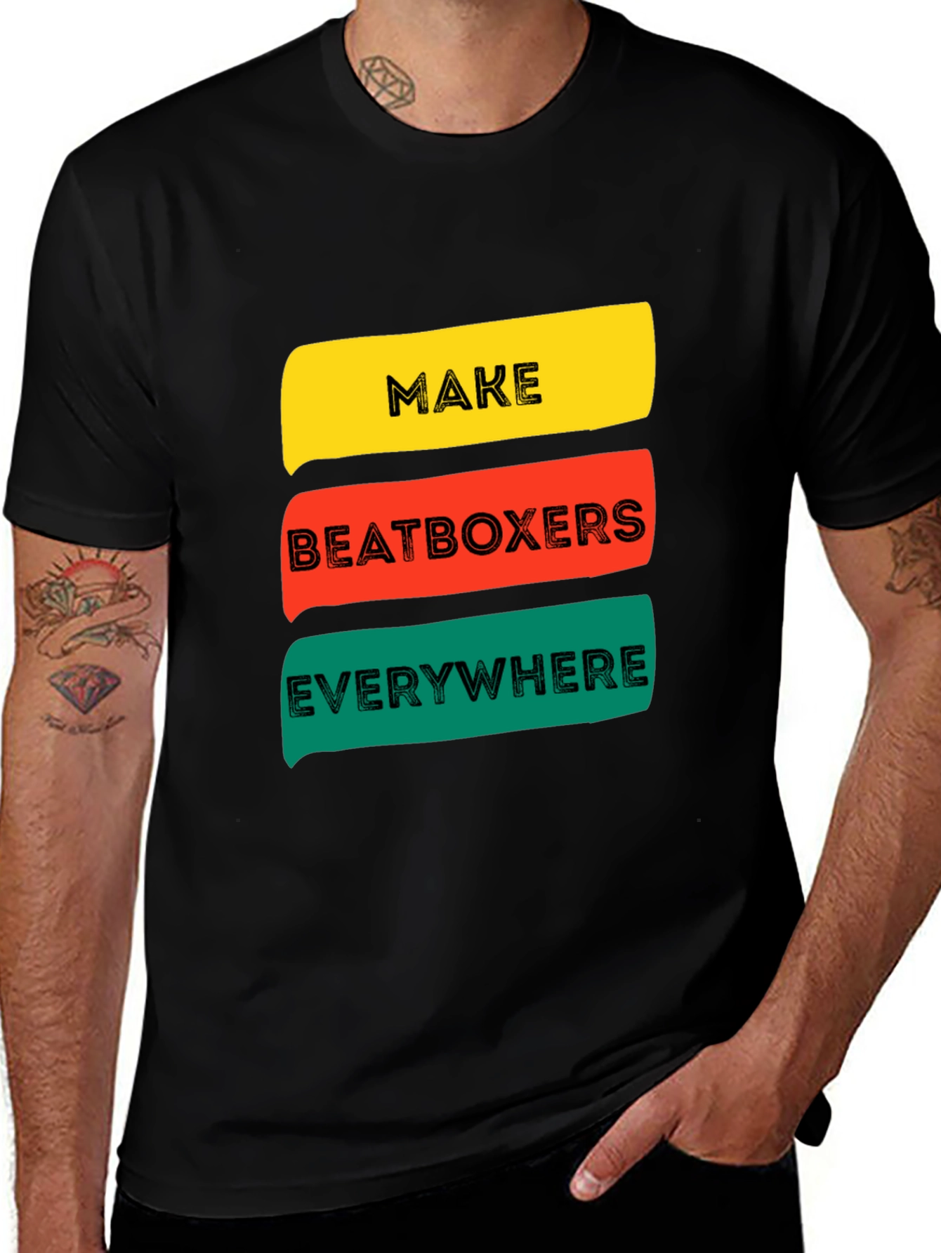 Make Beatboxers Everywhere Graphic T-Shirt