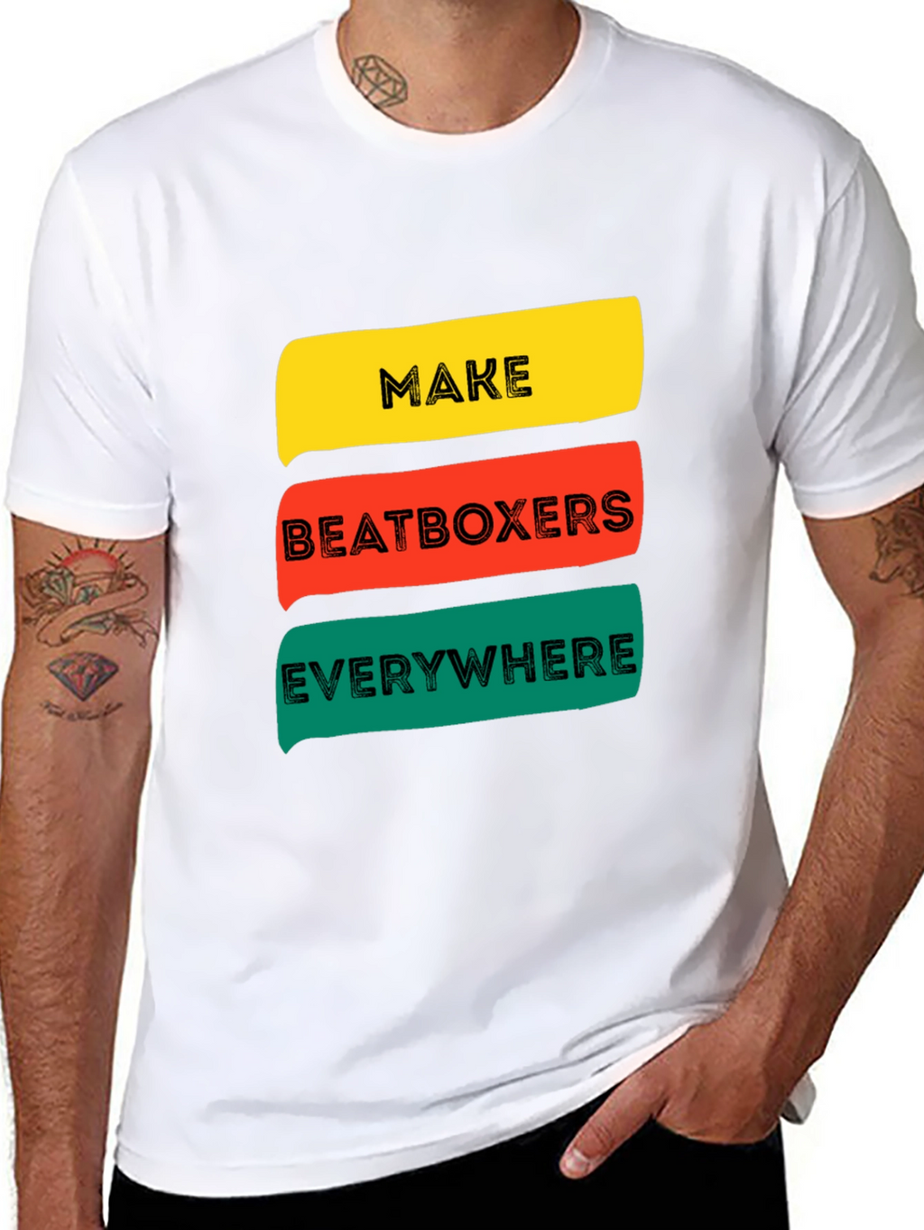 Make Beatboxers Everywhere Graphic T-Shirt