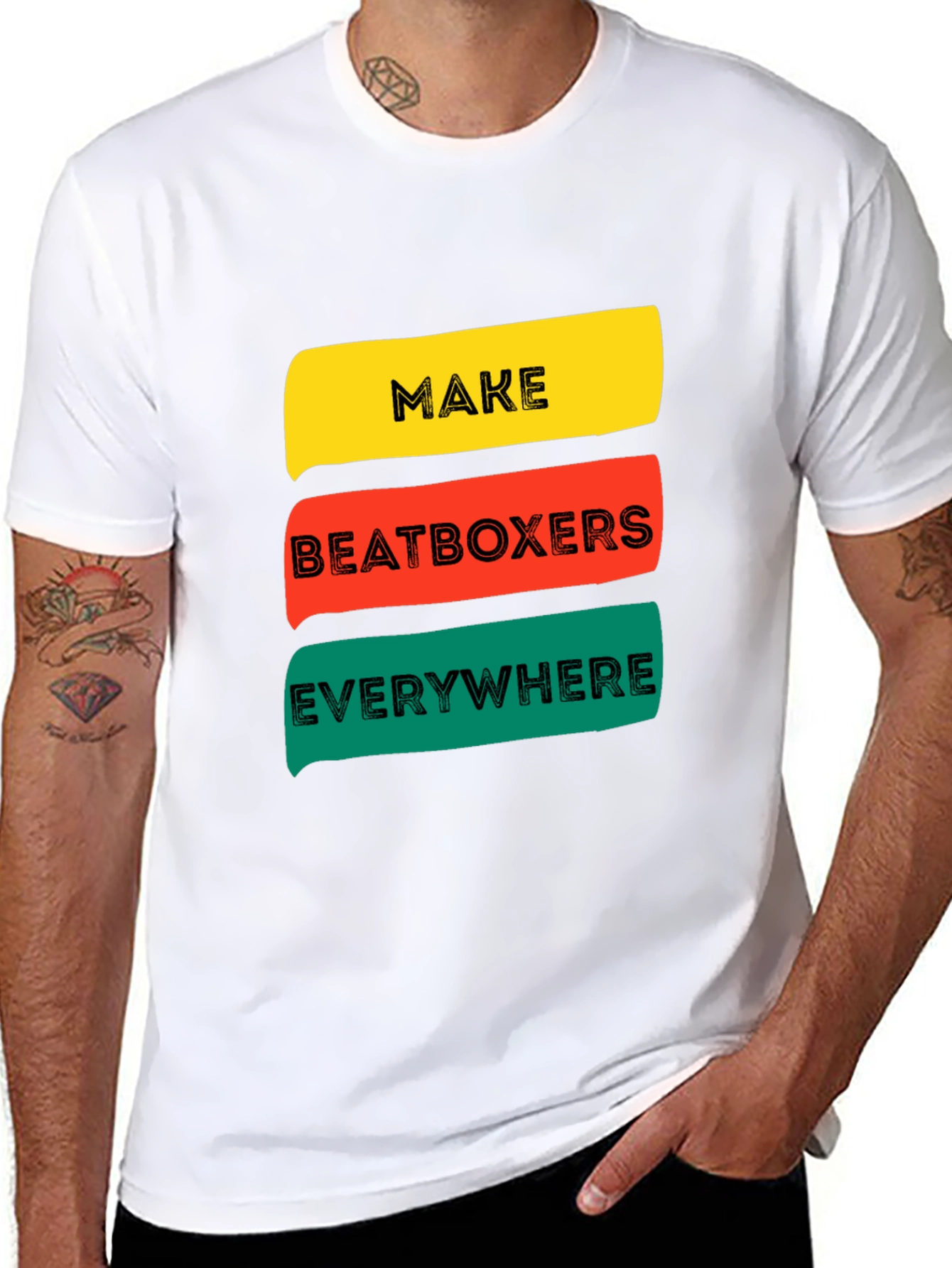Make Beatboxers Everywhere Graphic T-Shirt