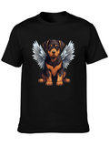 Angel Rottweiler Pet T-Shirt