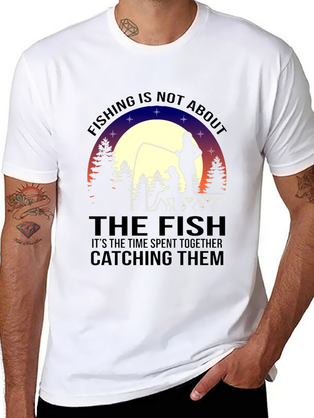 Fishing Together T-Shirt - Time Spent Together