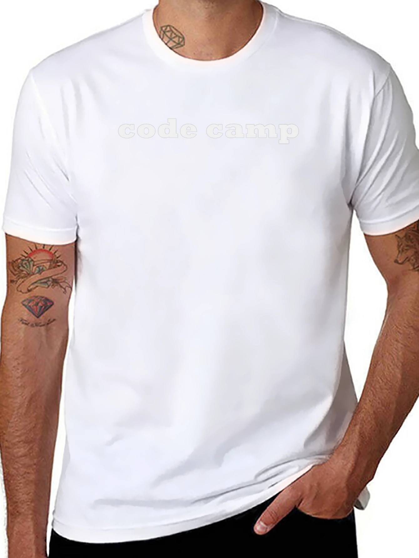 Code Camp Black Tee