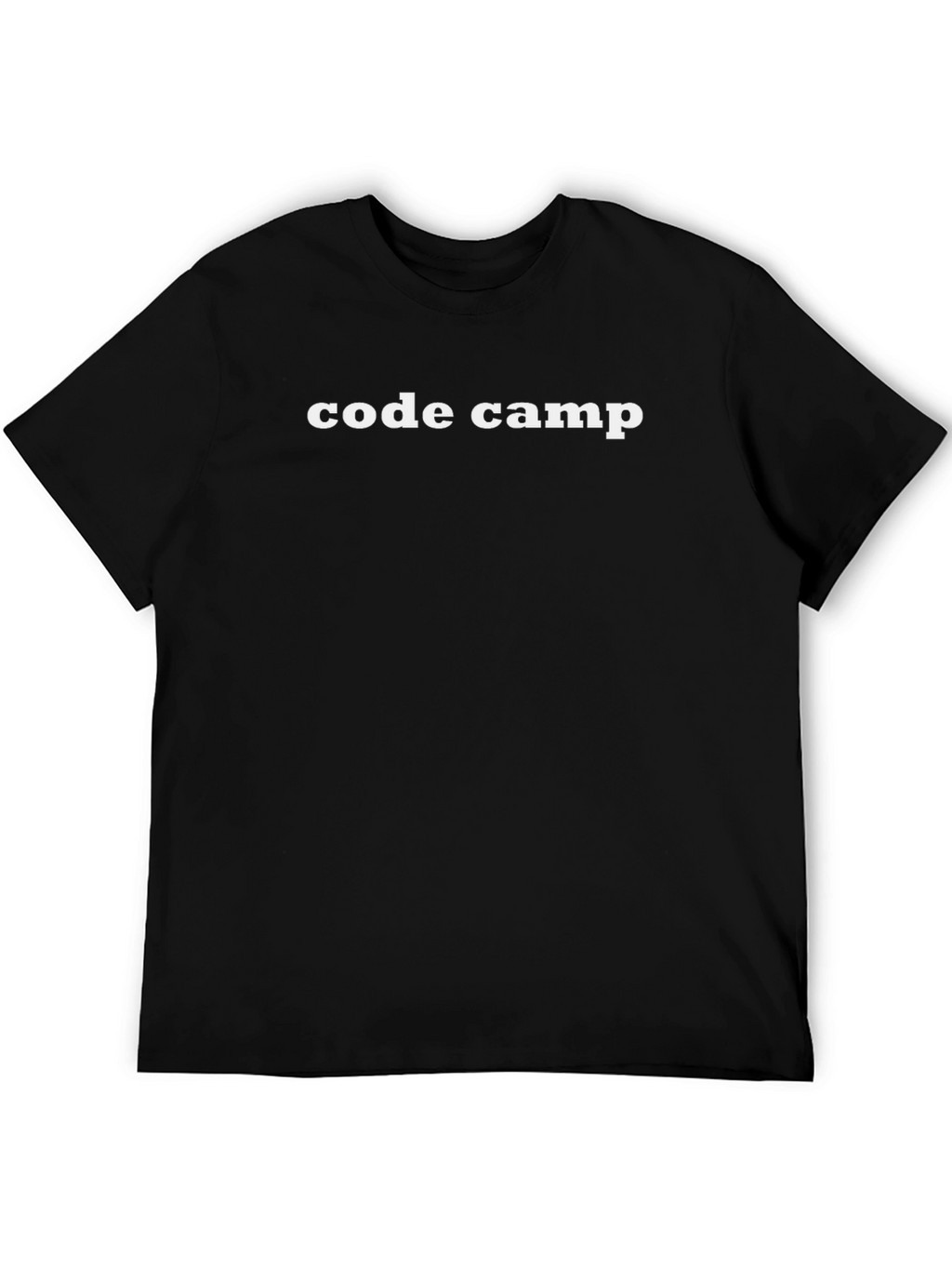 Code Camp Black Tee