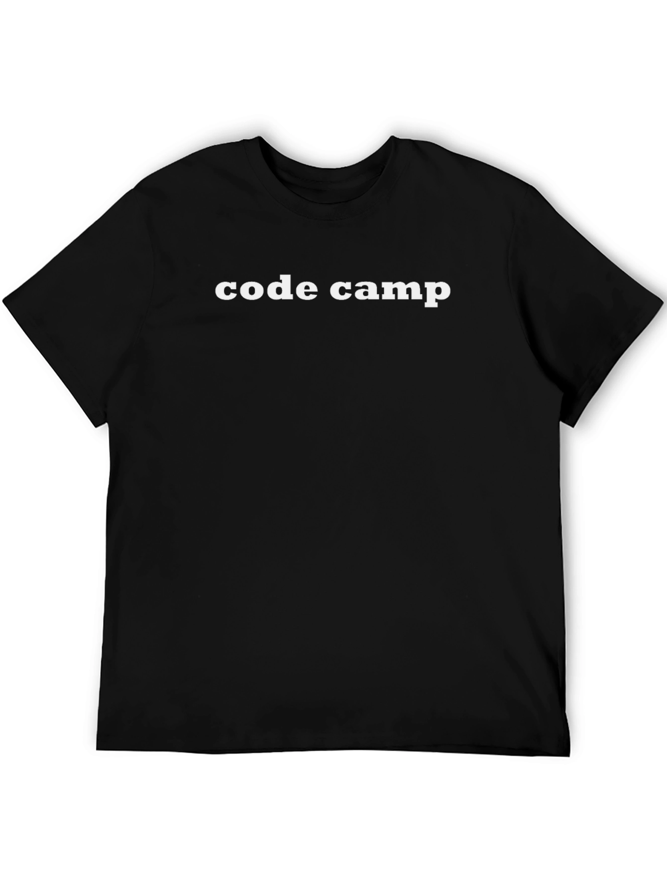 Code Camp Black Tee