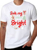 Baking Spirits Bright Christmas T-Shirt