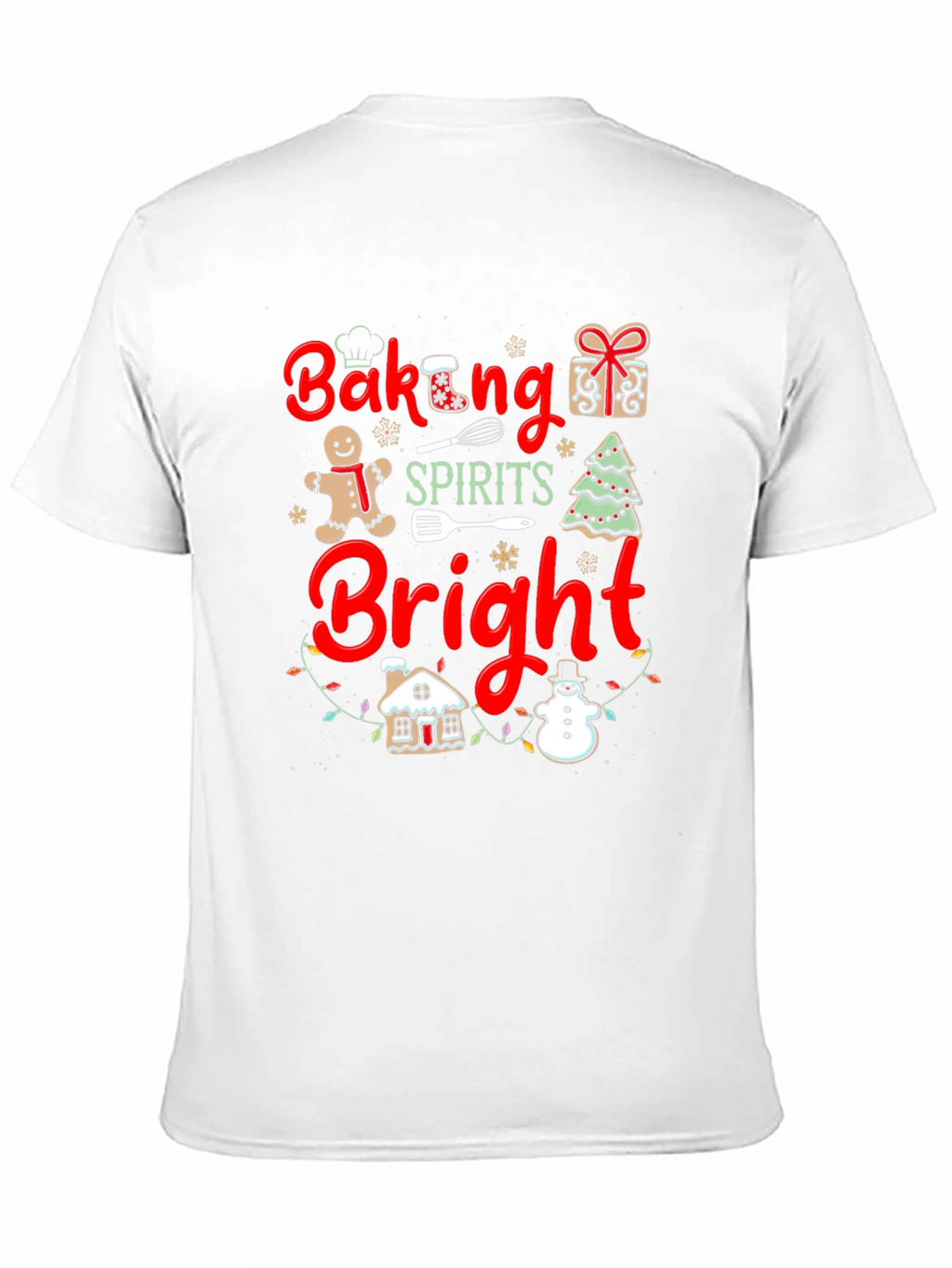Baking Spirits Bright Christmas T-Shirt