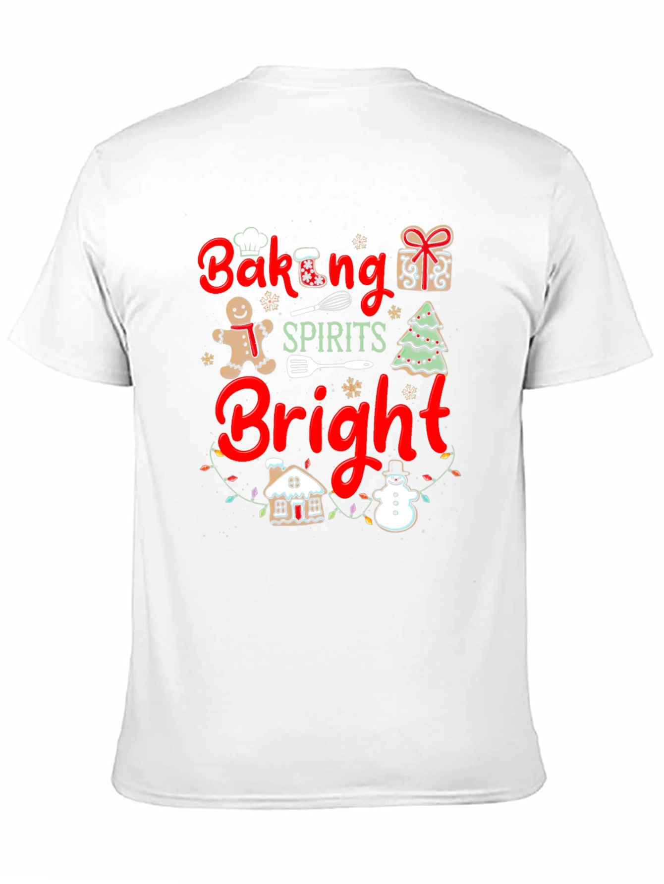 Baking Spirits Bright Christmas T-Shirt