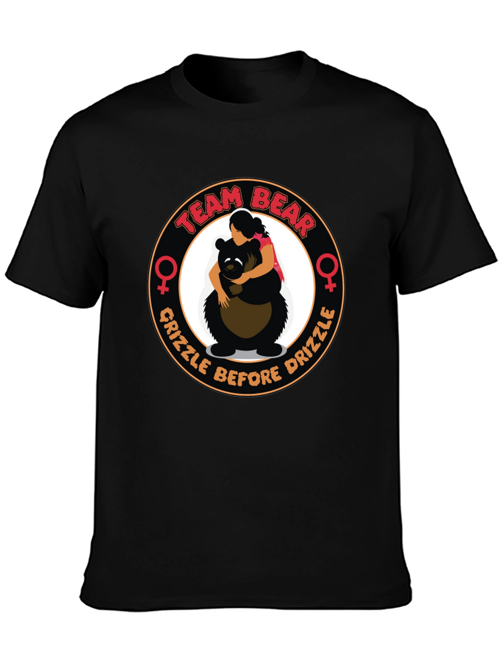 Team Bear T-Shirt - Grizzle Before Drizzle
