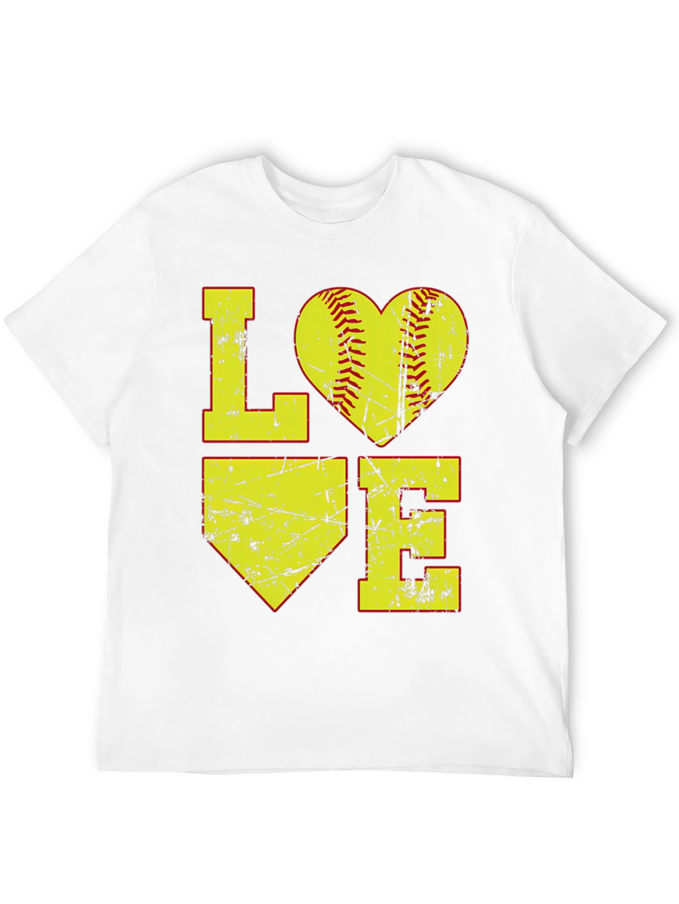 Softball LOVE Graphic T-Shirt