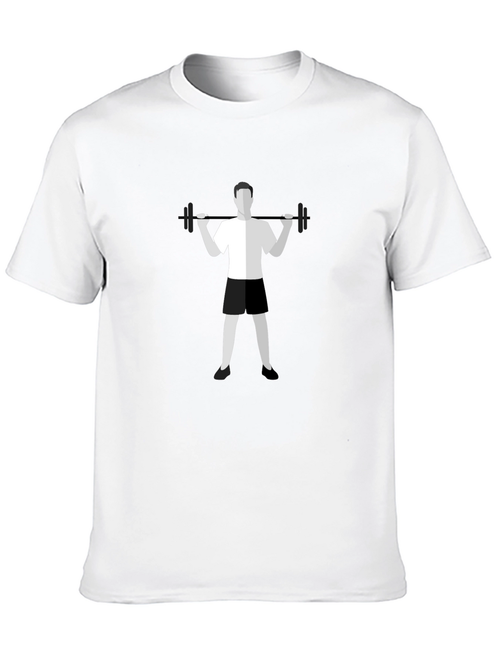 Weightlifting Graphic Tee - Black Casual Shirt