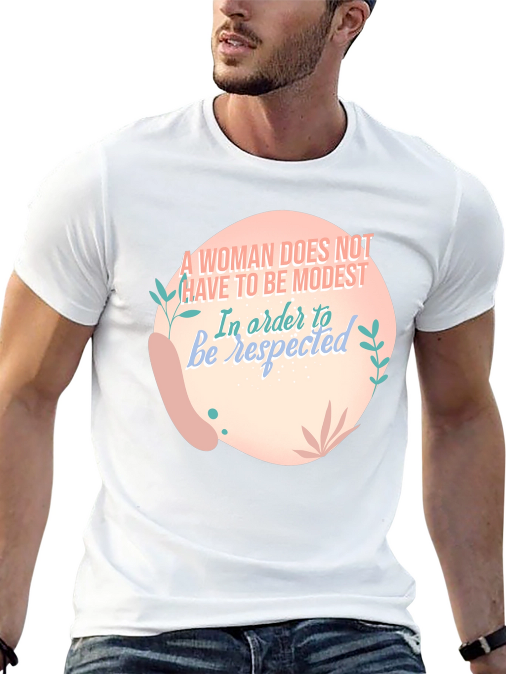 Empowering Womens Graphic T-Shirt - Be Respected