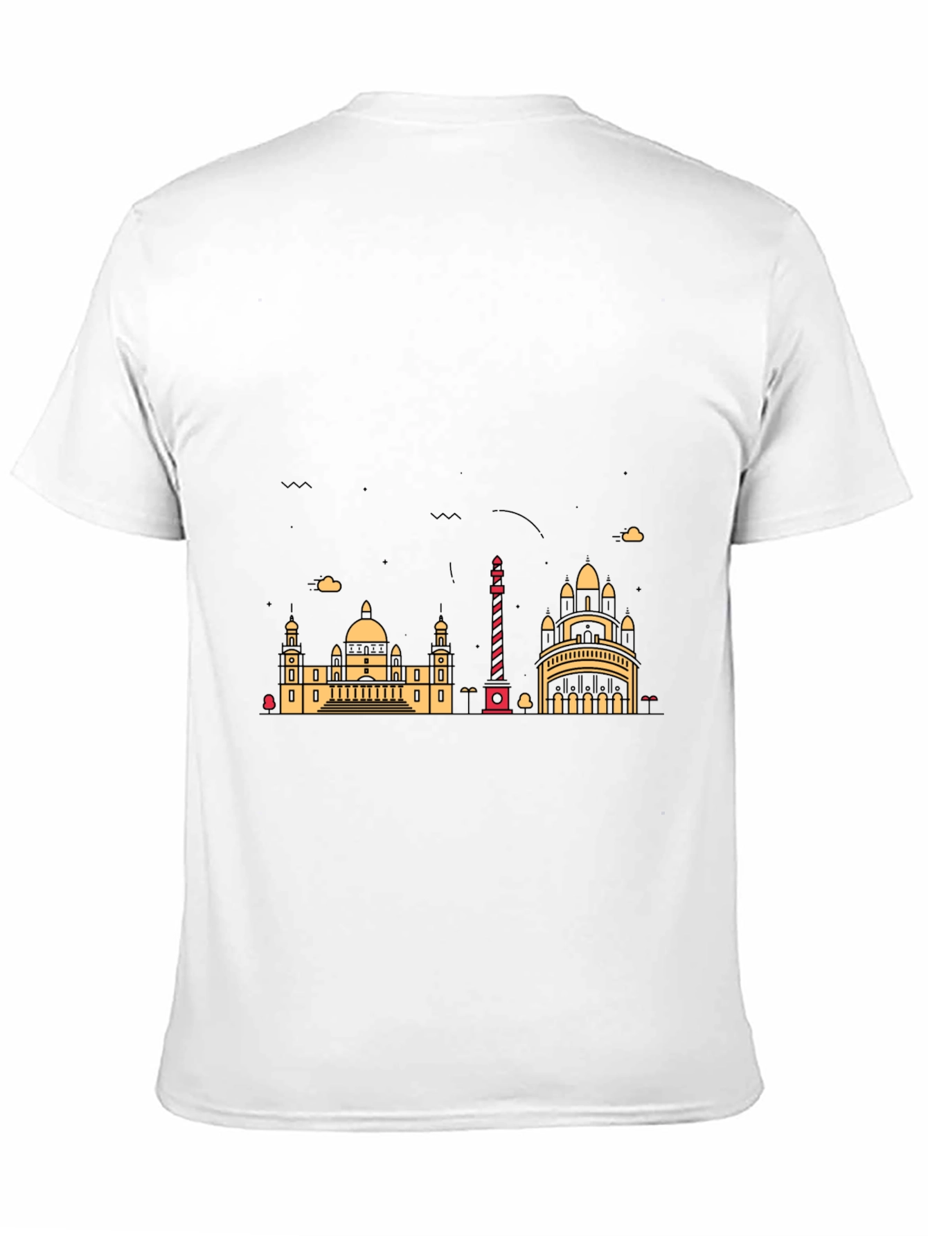 Cityscape Graphic Black T-Shirt