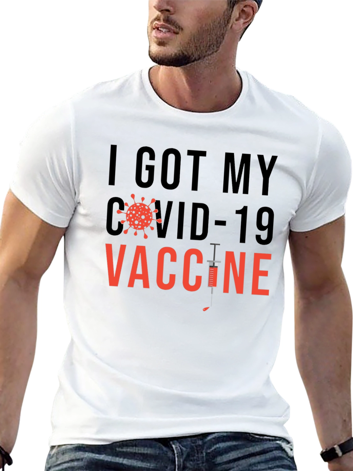I Got My COVID-19 Vaccine Graphic T-Shirt