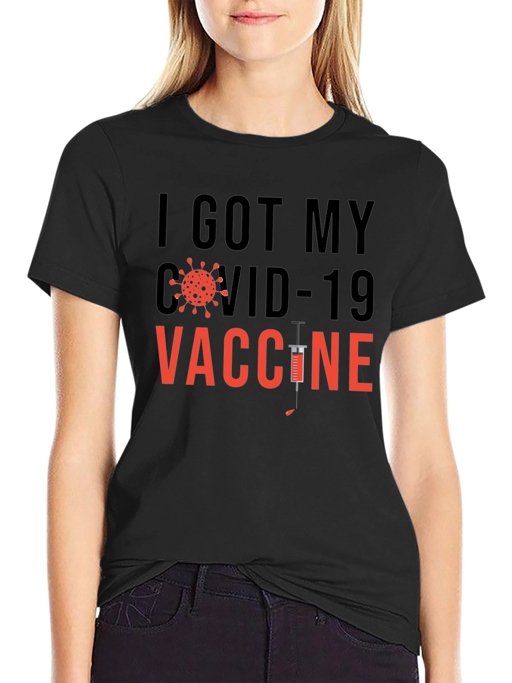I Got My COVID-19 Vaccine Graphic T-Shirt