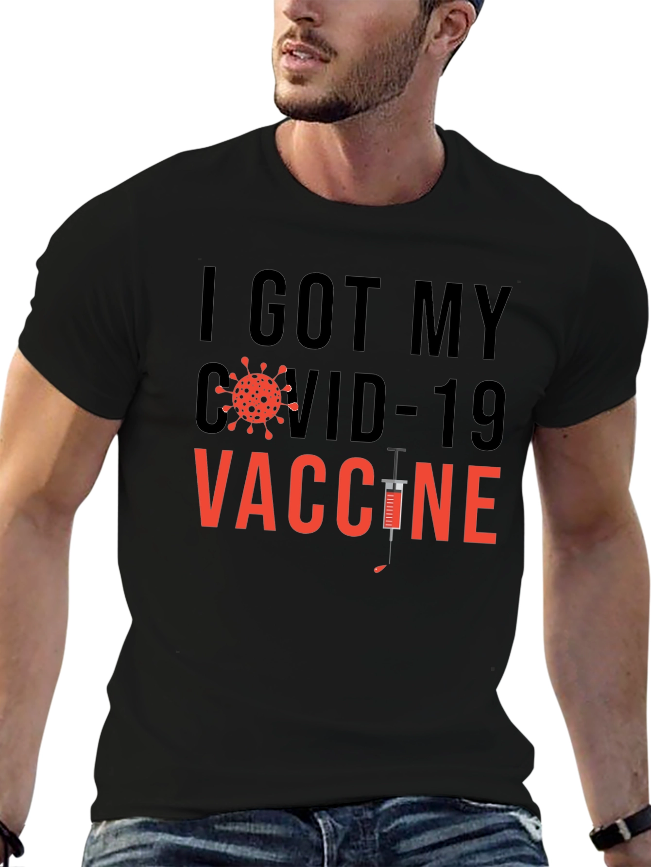I Got My COVID-19 Vaccine Graphic T-Shirt