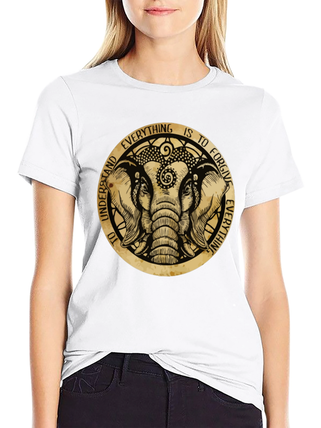Elephant Forgiveness Graphic T-Shirt