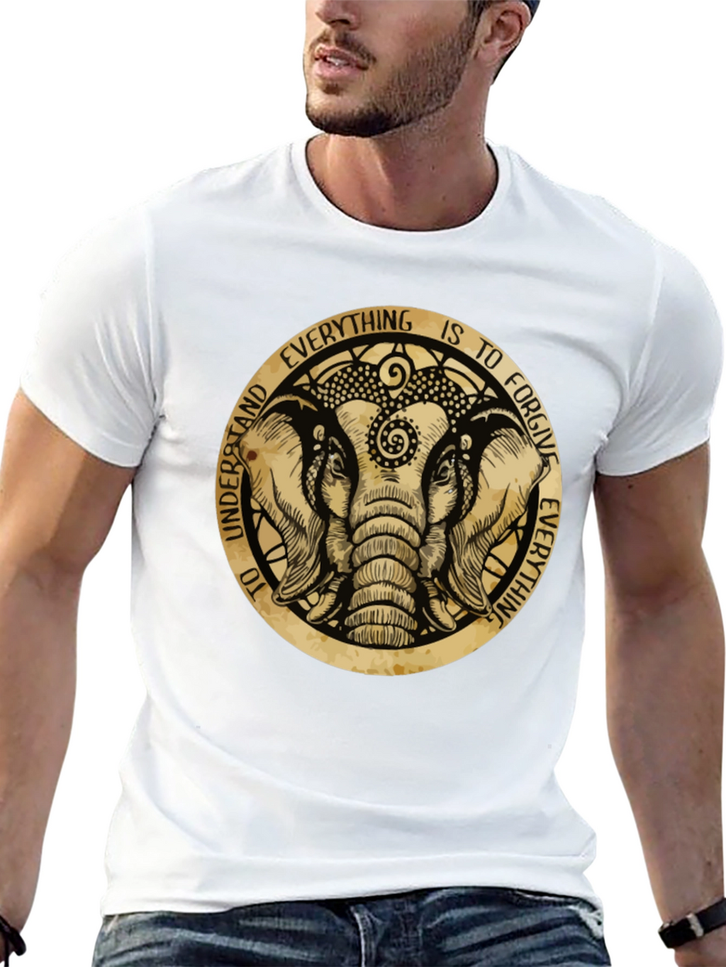 Elephant Forgiveness Graphic T-Shirt