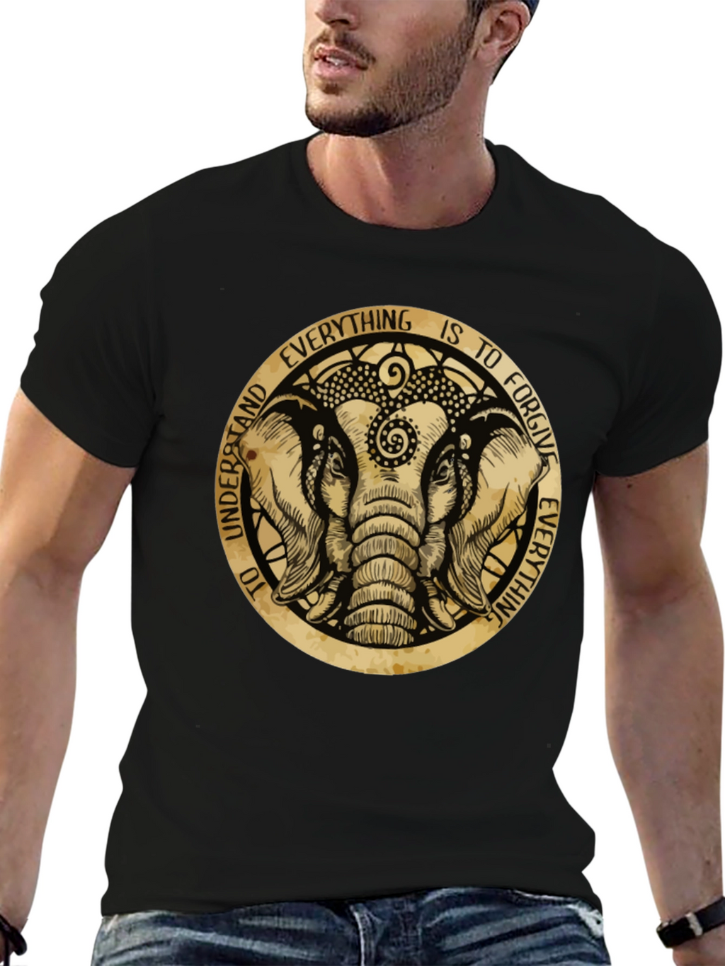 Elephant Forgiveness Graphic T-Shirt