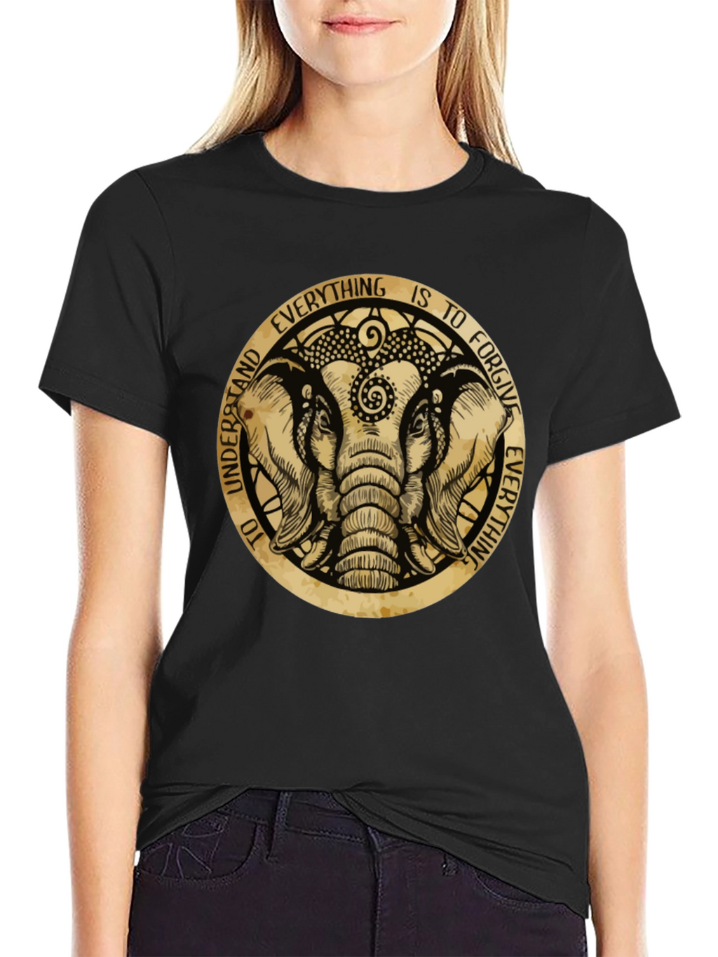 Elephant Forgiveness Graphic T-Shirt