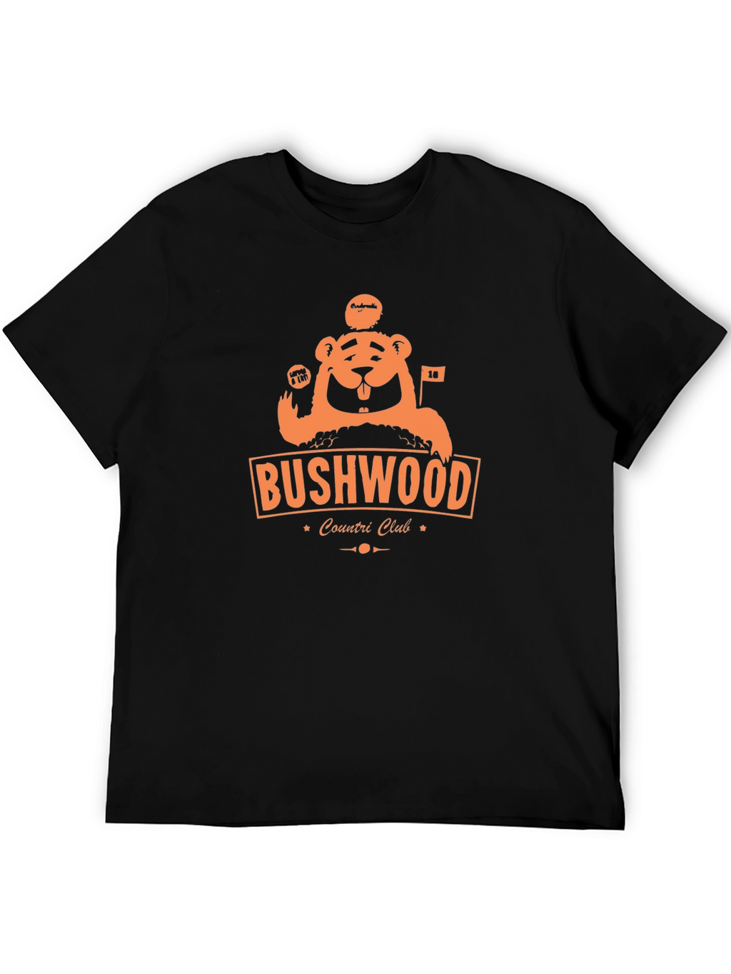 Bushwood Country Club Beaver Black T-Shirt