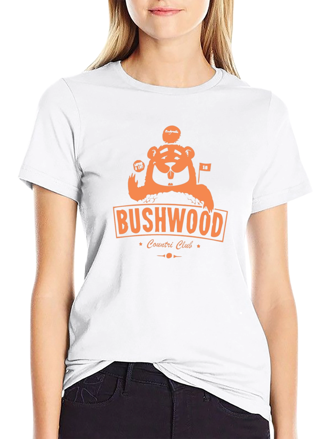 Bushwood Country Club Beaver Black T-Shirt