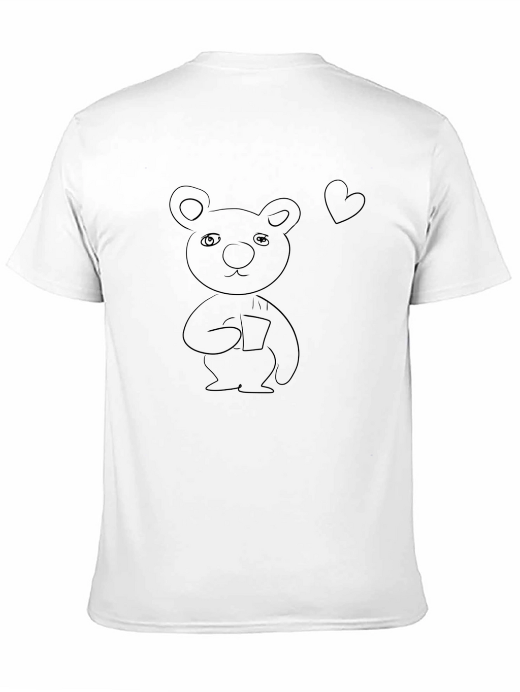 Cute Bear Sketch T-Shirt
