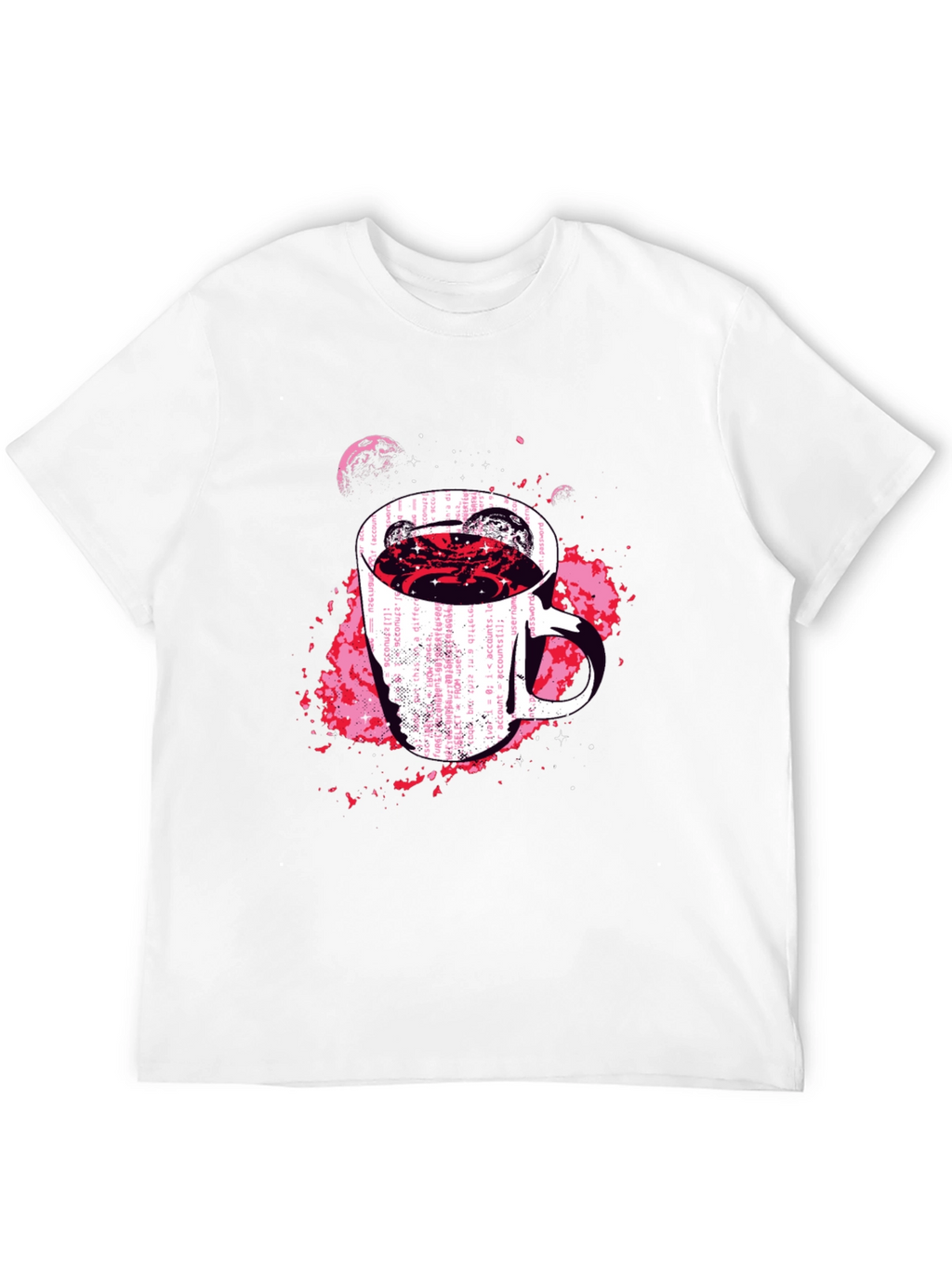 Cosmic Coffee Code T-Shirt