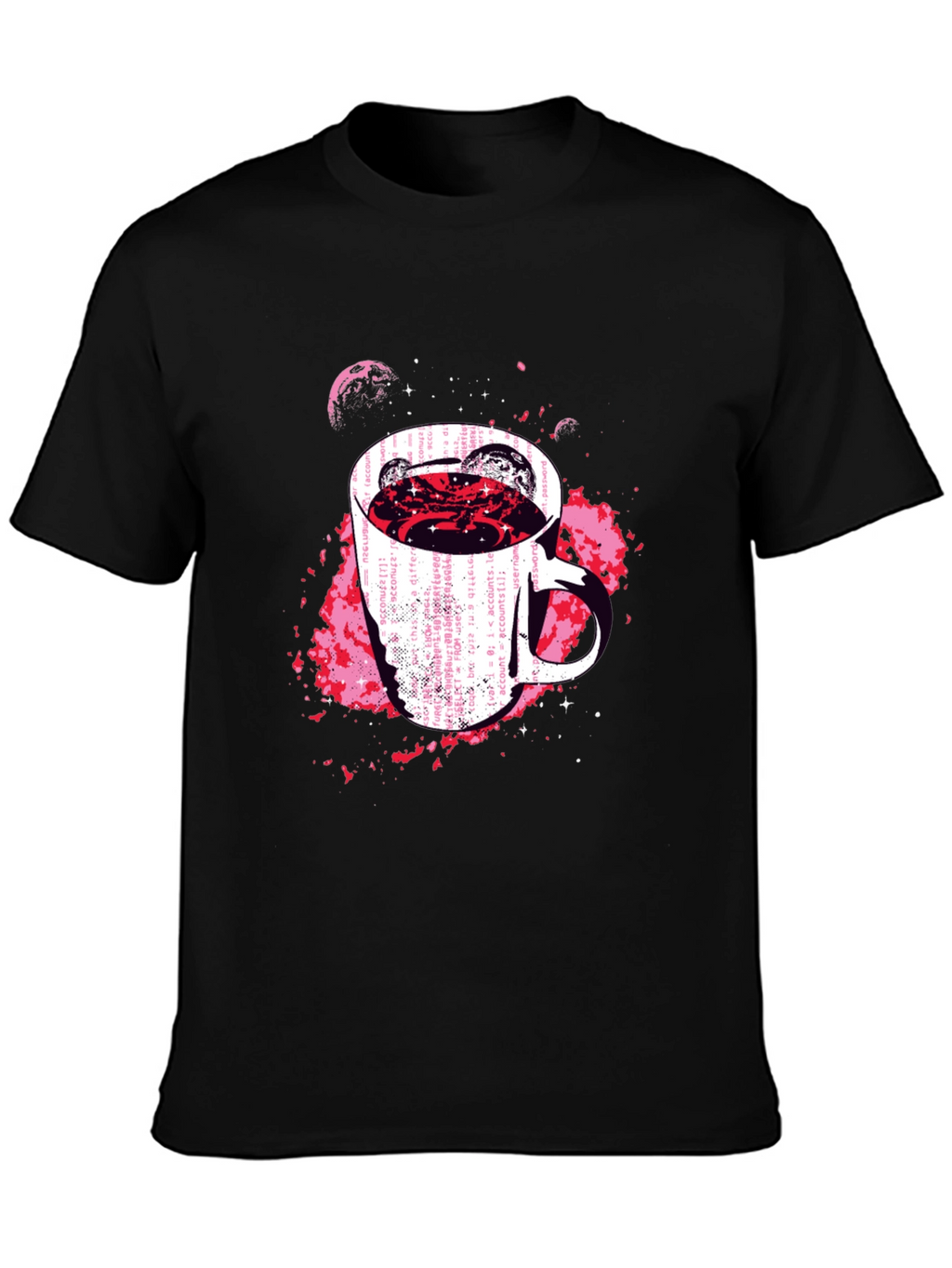 Cosmic Coffee Code T-Shirt