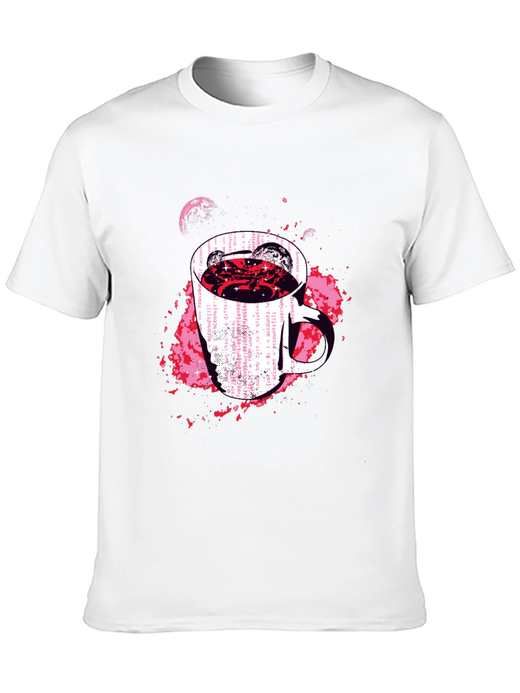 Cosmic Coffee Code T-Shirt