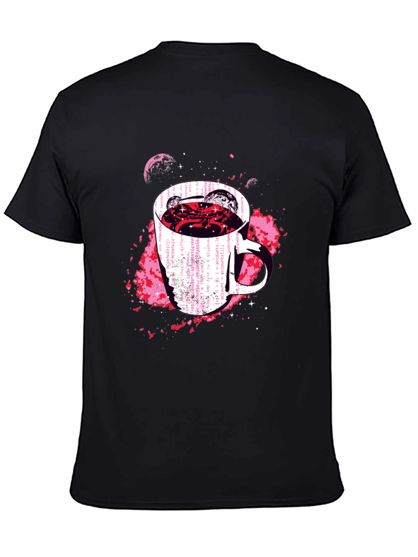 Cosmic Coffee Code T-Shirt