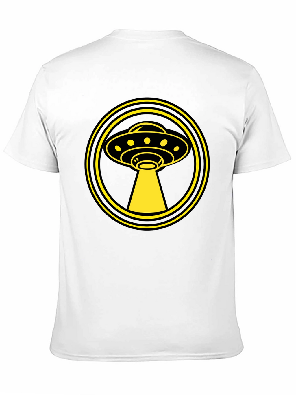 UFO Abduction Graphic Tee - Sci-Fi Alien T-Shirt