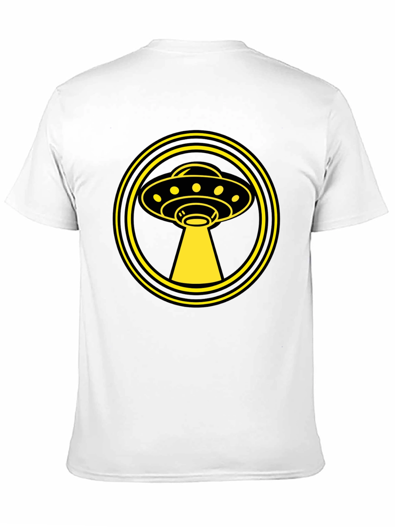 UFO Abduction Graphic Tee - Sci-Fi Alien T-Shirt