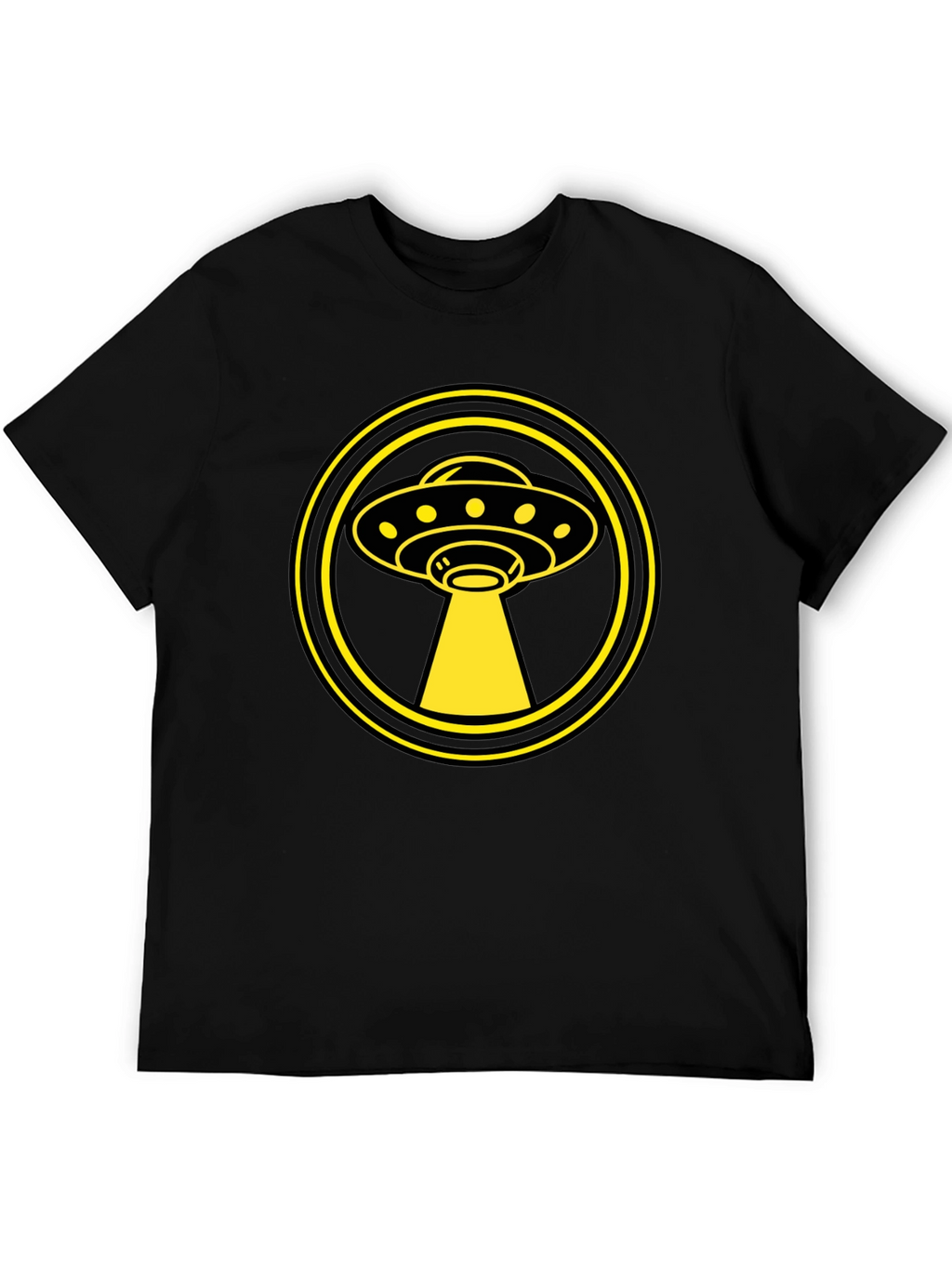 UFO Abduction Graphic Tee - Sci-Fi Alien T-Shirt